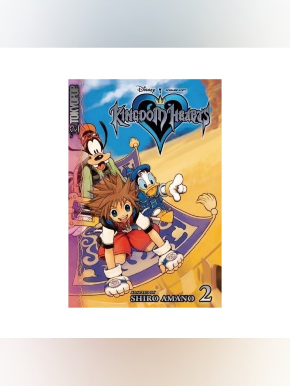 Kingdom Hearts Vol. 2 Manga Book First Printing English TokyoPop 2006